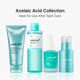 medicube Facial Cleanser Azelaic Acid Capsule Foam Cleanser in use