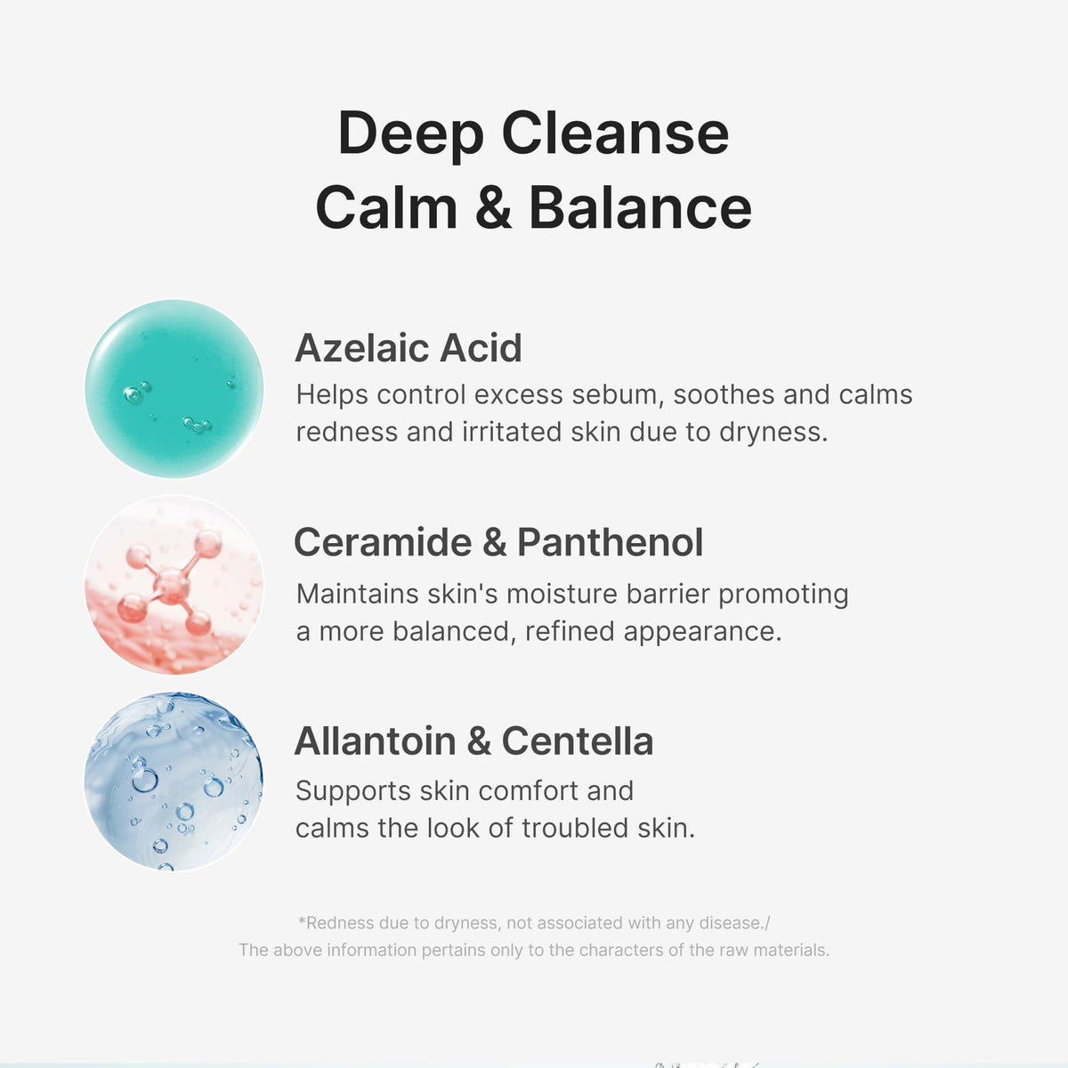 medicube Facial Cleanser Azelaic Acid Capsule Foam Cleanser texture close-up