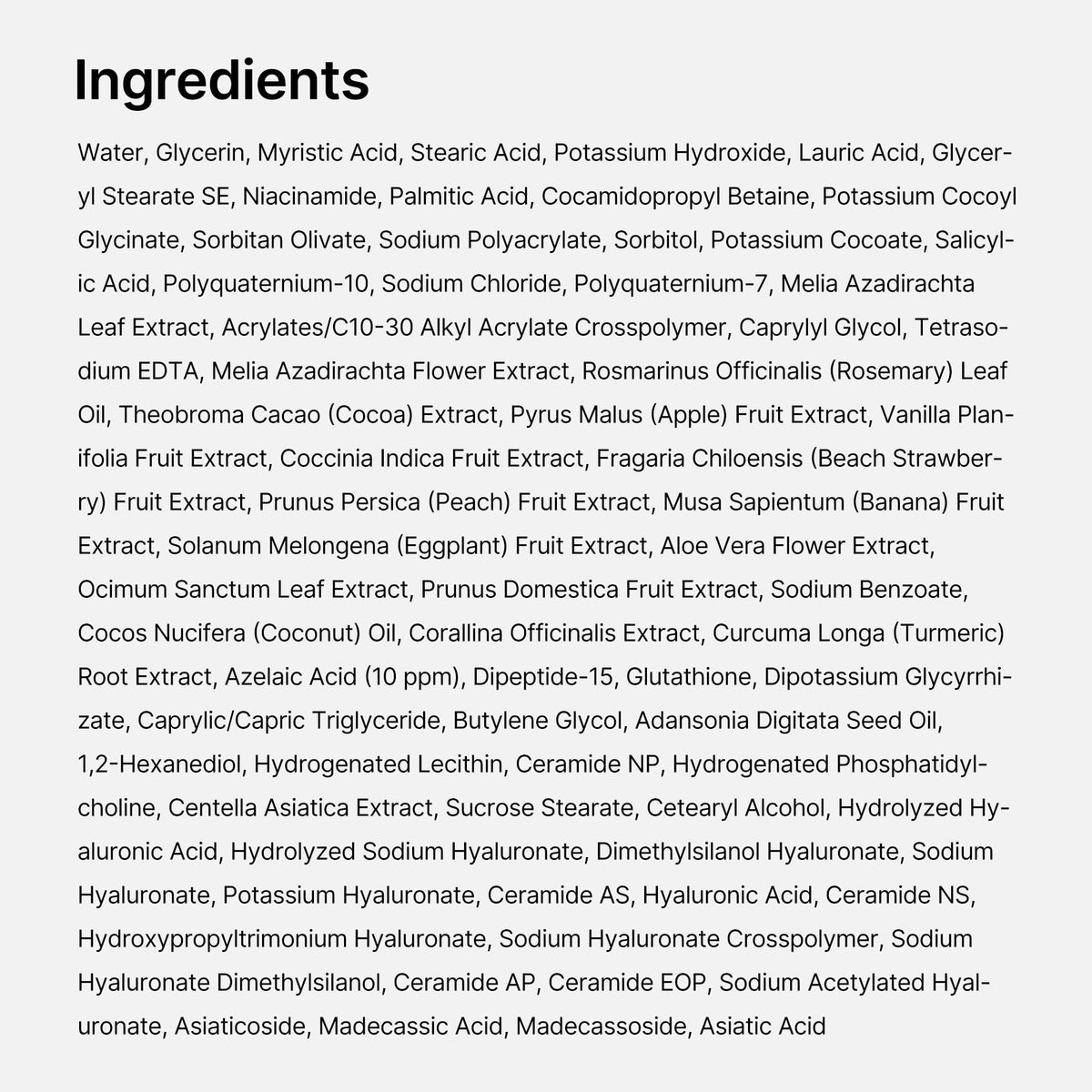 medicube Facial Cleanser Azelaic Acid with other skincare products