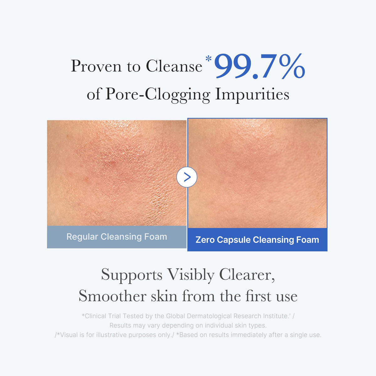 medicube Facial Cleanser foam texture close-up
