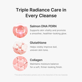 medicube Facial Cleanser PDRN Pink Glutathione packaging