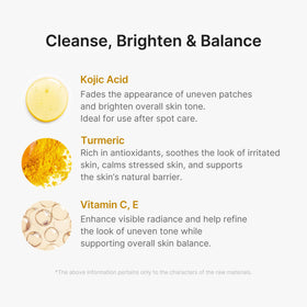 medicube Facial Cleanser texture on hand