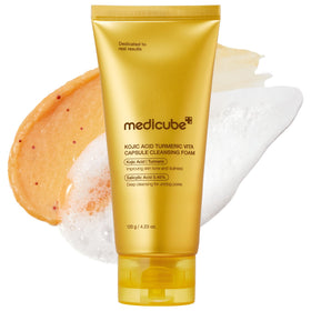 medicube Facial Cleanser Turmeric Capsule Foam Cleanser front view