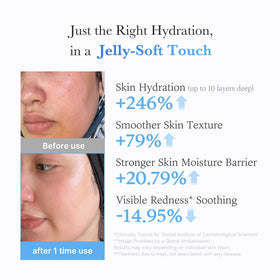 medicube Jelly Cream 160g with ingredients displayed