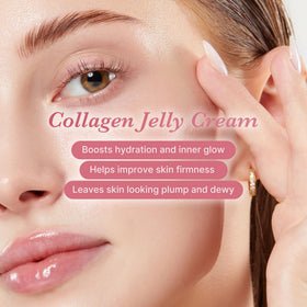 medicube Jelly Cream in hand for application