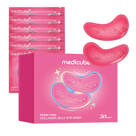 medicube Jelly Eye Mask PDRN Pink Collagen front view