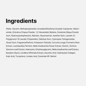 medicube Jelly Gel Mask applied on face