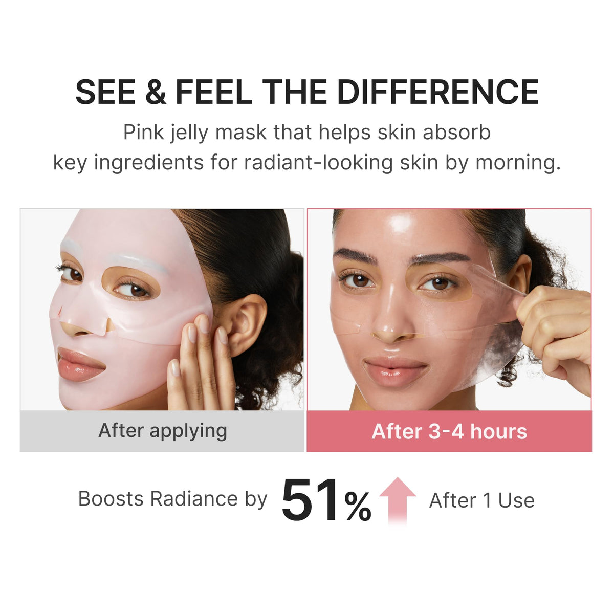 medicube Jelly Gel Mask eye section usage