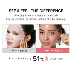 medicube Jelly Gel Mask eye section usage