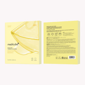 medicube Jelly Gel Mask with serum application