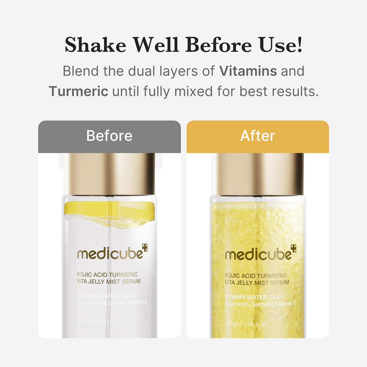 medicube Jelly Mist Serum ingredients list
