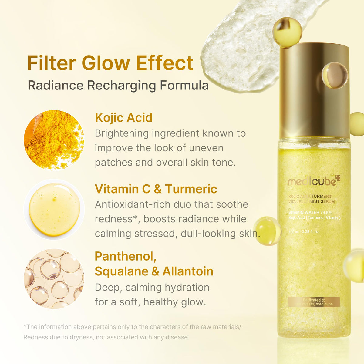 medicube Jelly Mist Serum with spray nozzle