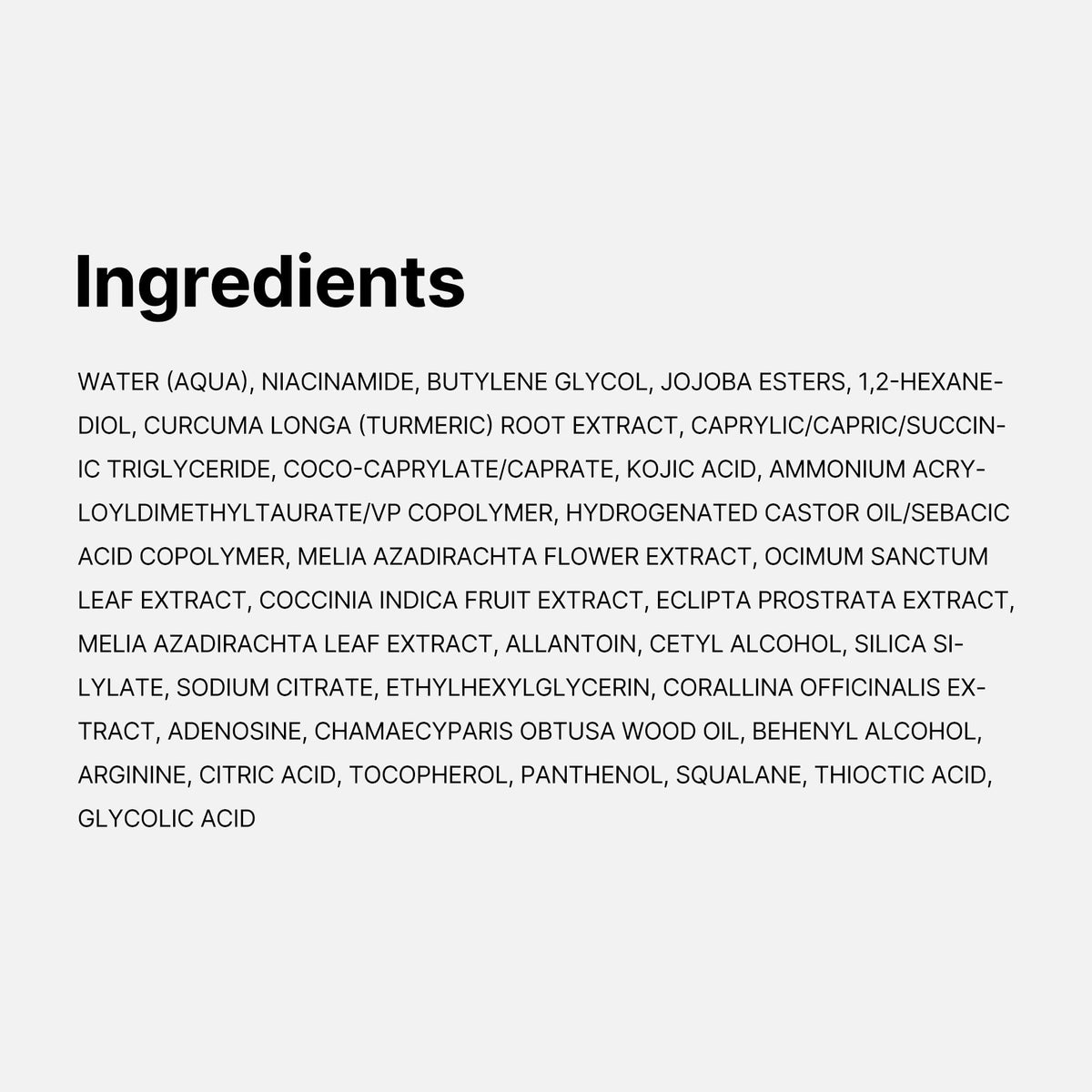 medicube Kojic Acid Turmeric Serum bottle close-up