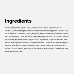 medicube Kojic Acid Turmeric Smoothing Toner packaging details