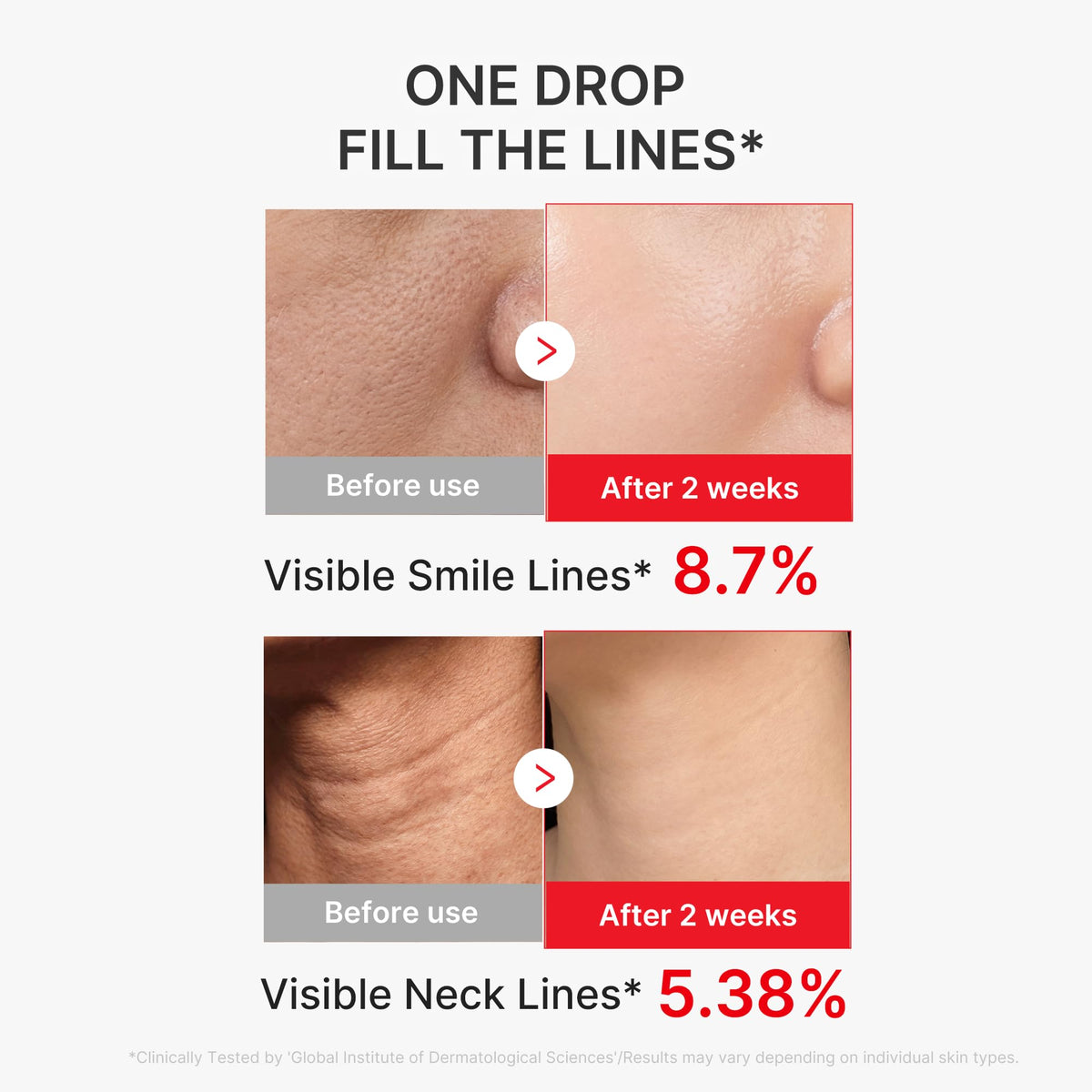 medicube NAD EGF Firming Serum application on skin