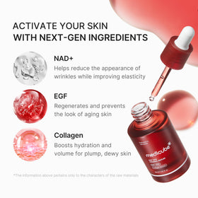 medicube NAD EGF Firming Serum texture close-up