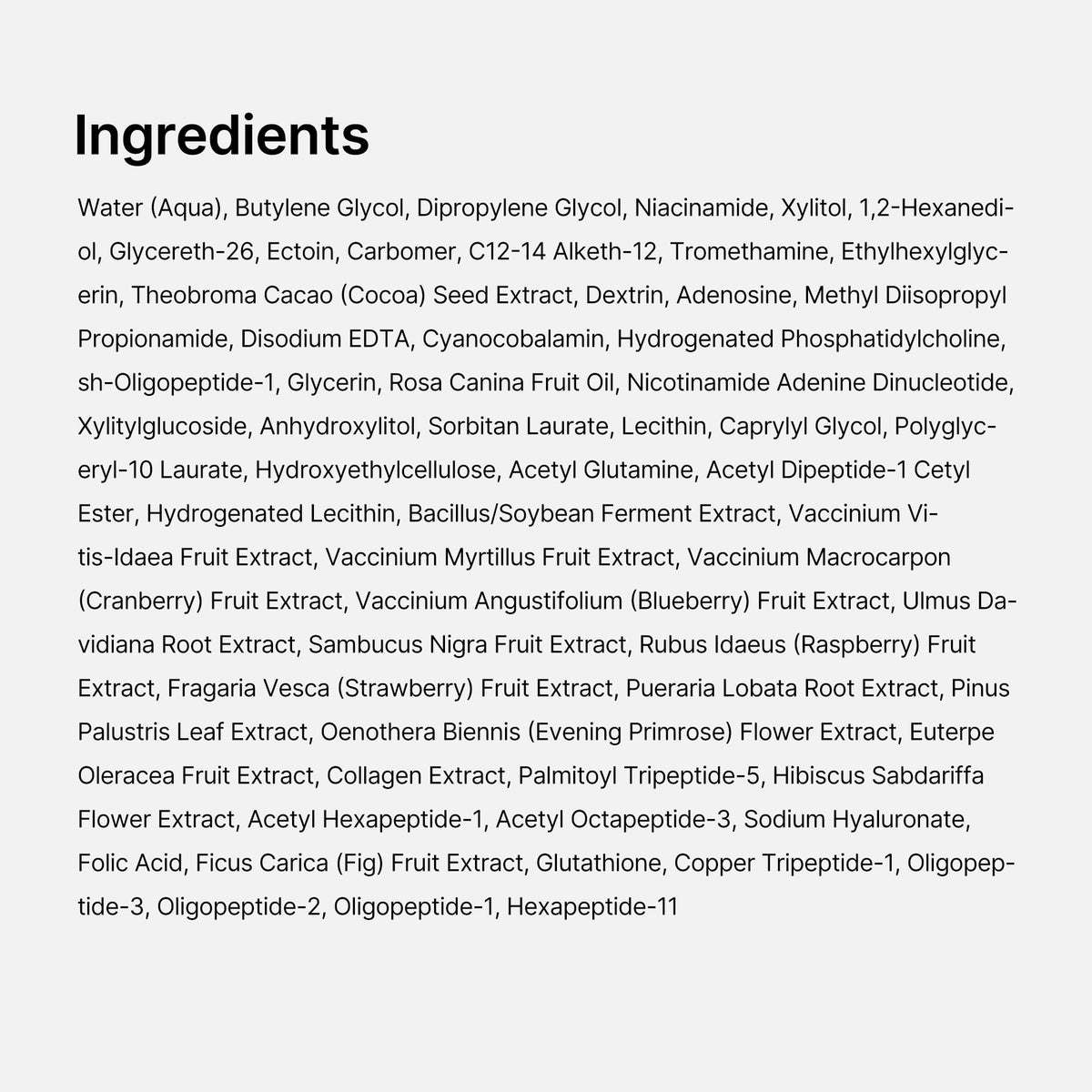 medicube NAD EGF Firming Serum with other skincare products