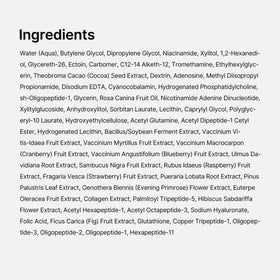 medicube NAD EGF Firming Serum with other skincare products