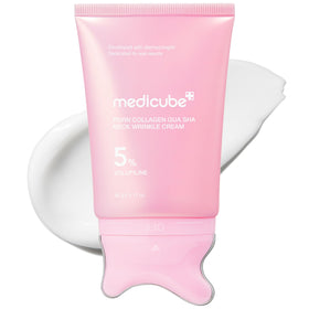 medicube PDRN Collagen Gua Sha Neck Wrinkle Cream front view