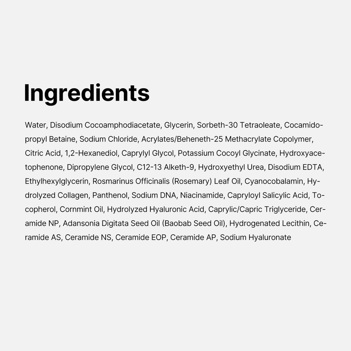 medicube PDRN Jelly to Foam Cleanser with water splash effect