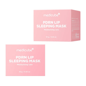 medicube PDRN Lip Sleeping Mask opened showing product inside