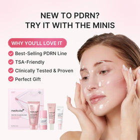 medicube PDRN toner bottle with milky texture
