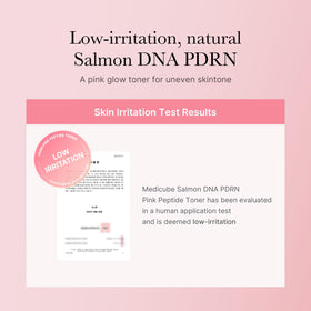 medicube PDRN Toner Salmon DNA CICA Soothing Toner application on skin