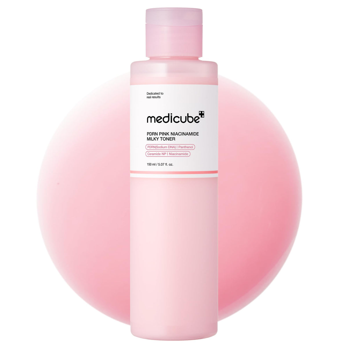 medicube PDRN Toner Salmon DNA Milky Toner front view