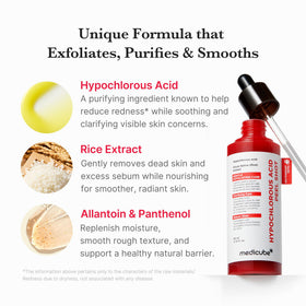 medicube Peel Shot 180g bottle close-up showing texture