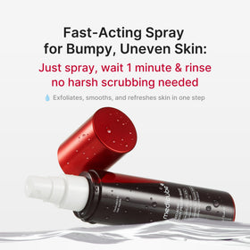 medicube Red Body Peeling Shot lifestyle scene in bathroom