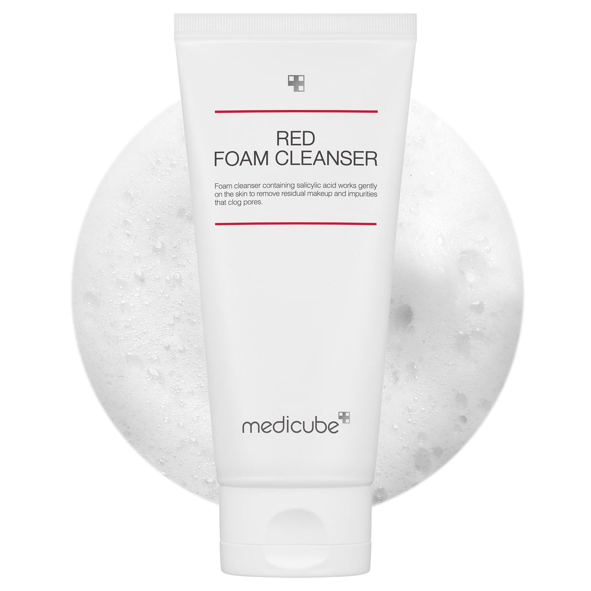medicube Red Foam Cleanser 4.05 oz front view