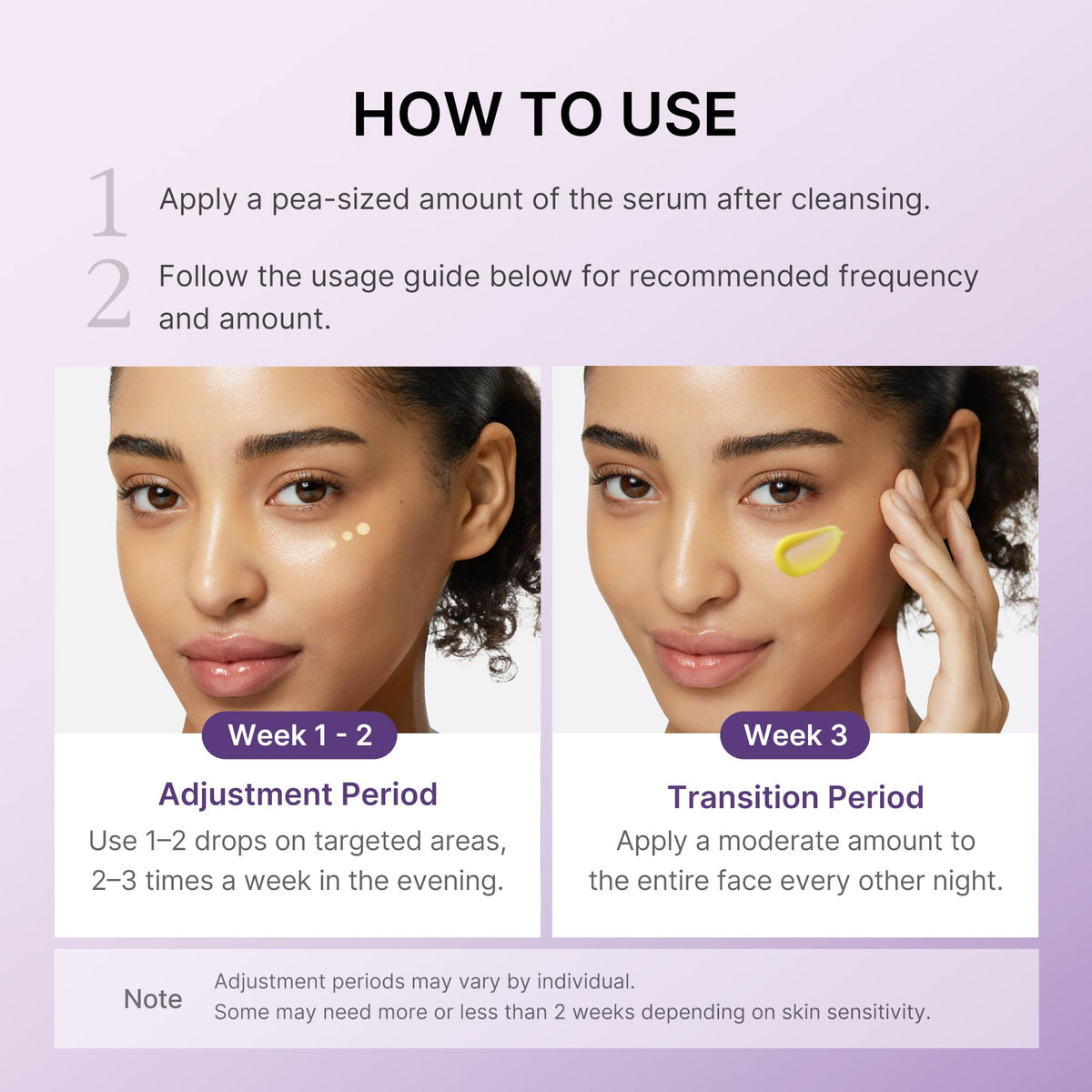 medicube Retinol support Serum on a bathroom counter