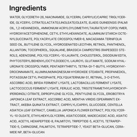 medicube Retinol support Serum packaging details