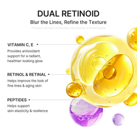 medicube Retinol support Serum texture close-up