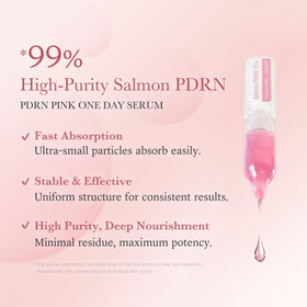 medicube Salmon DNA PDRN Pink One Day Serum single-use vial
