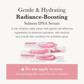 medicube Salmon DNA PDRN Pink One Day Serum texture on skin