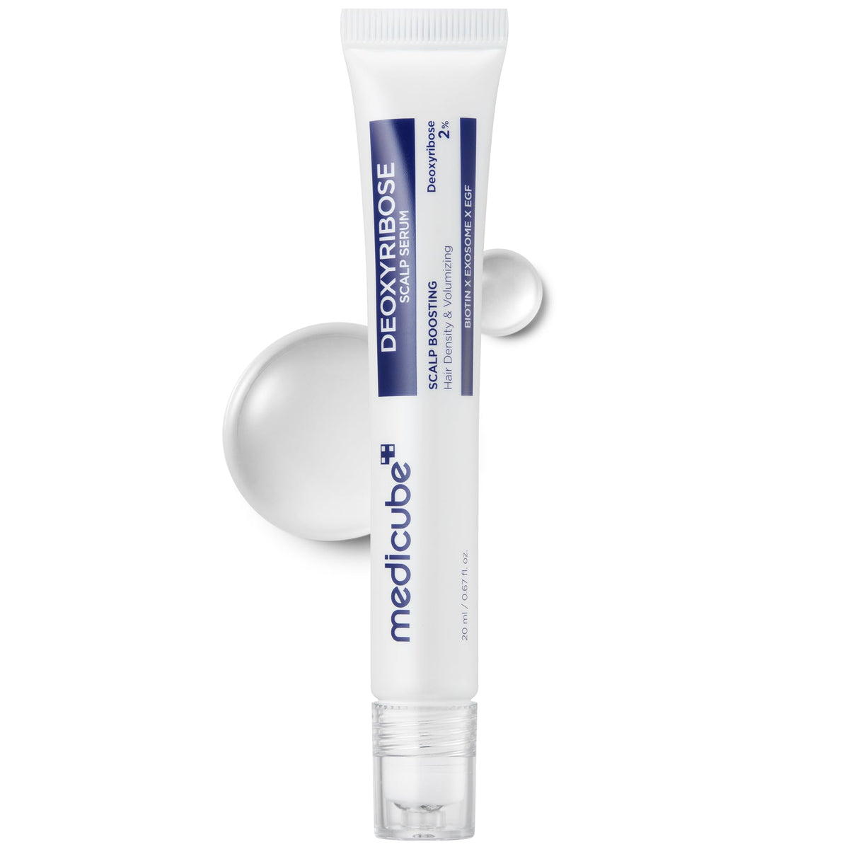 medicube Scalp Serum 41g front view with cooling massage balls