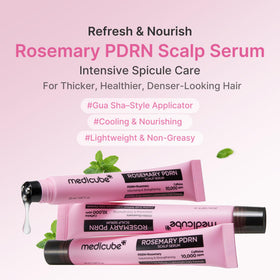 medicube Scalp Serum with mini gua sha applicator
