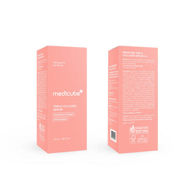 Medicube Triple Collagen Serum with other skincare products