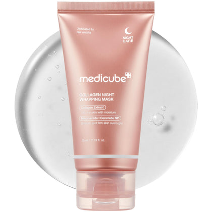 medicube Wrapping Mask Collagen front view with packaging