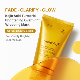 medicube Wrapping Mask Kojic Acid Turmeric packaging