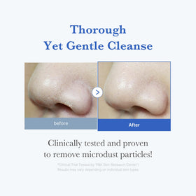 medicube Zero Foam Cleanser side view with pump