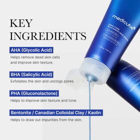 medicube Zero Pore Blackhead Mud Mask texture close-up