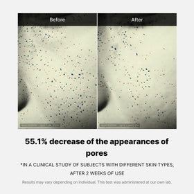 medicube Zero Pore One-Day Cream back view with ingredients