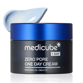 medicube Zero Pore One-Day Cream front view with packaging