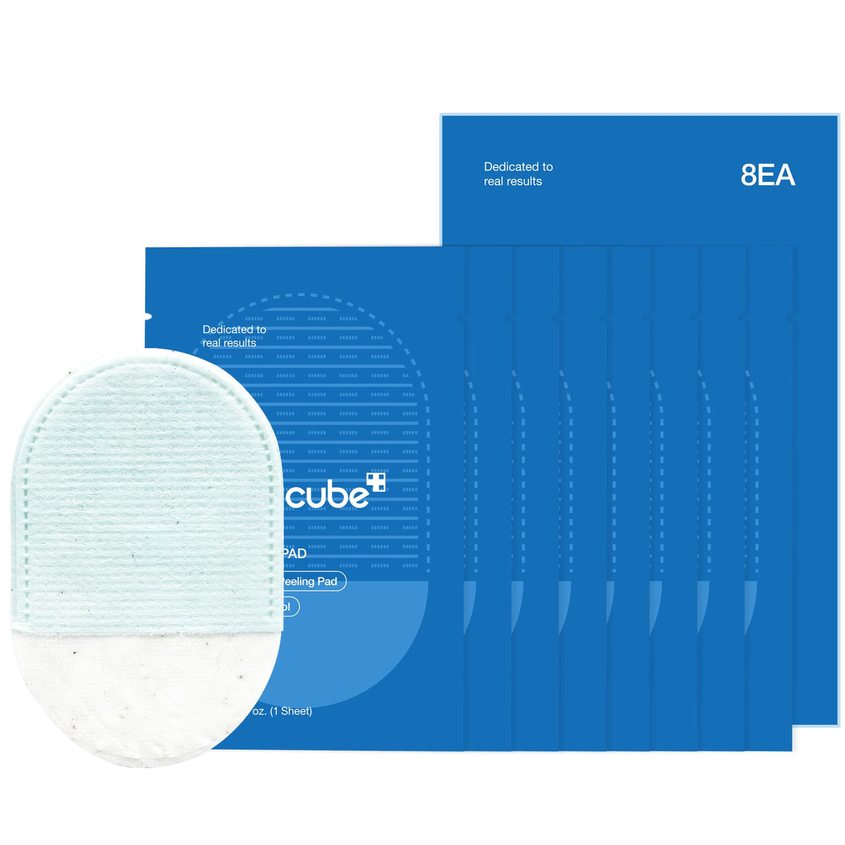 medicube Zero Pore Peel Pads front view with packaging