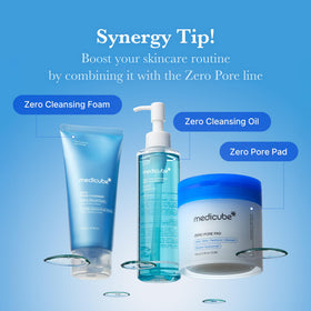 medicube Zero Pore Peel Pads packaging details