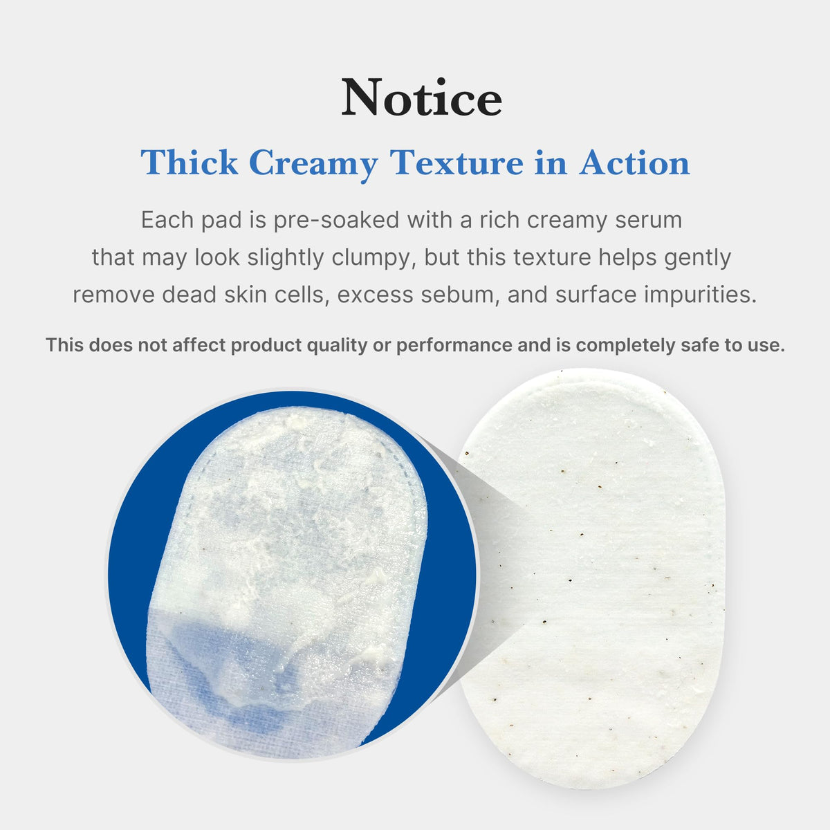 medicube Zero Pore Peel Pads with rice extract ingredients