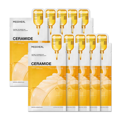 MEDIHEAL Ceramide Essential Face Sheet Mask front packaging view