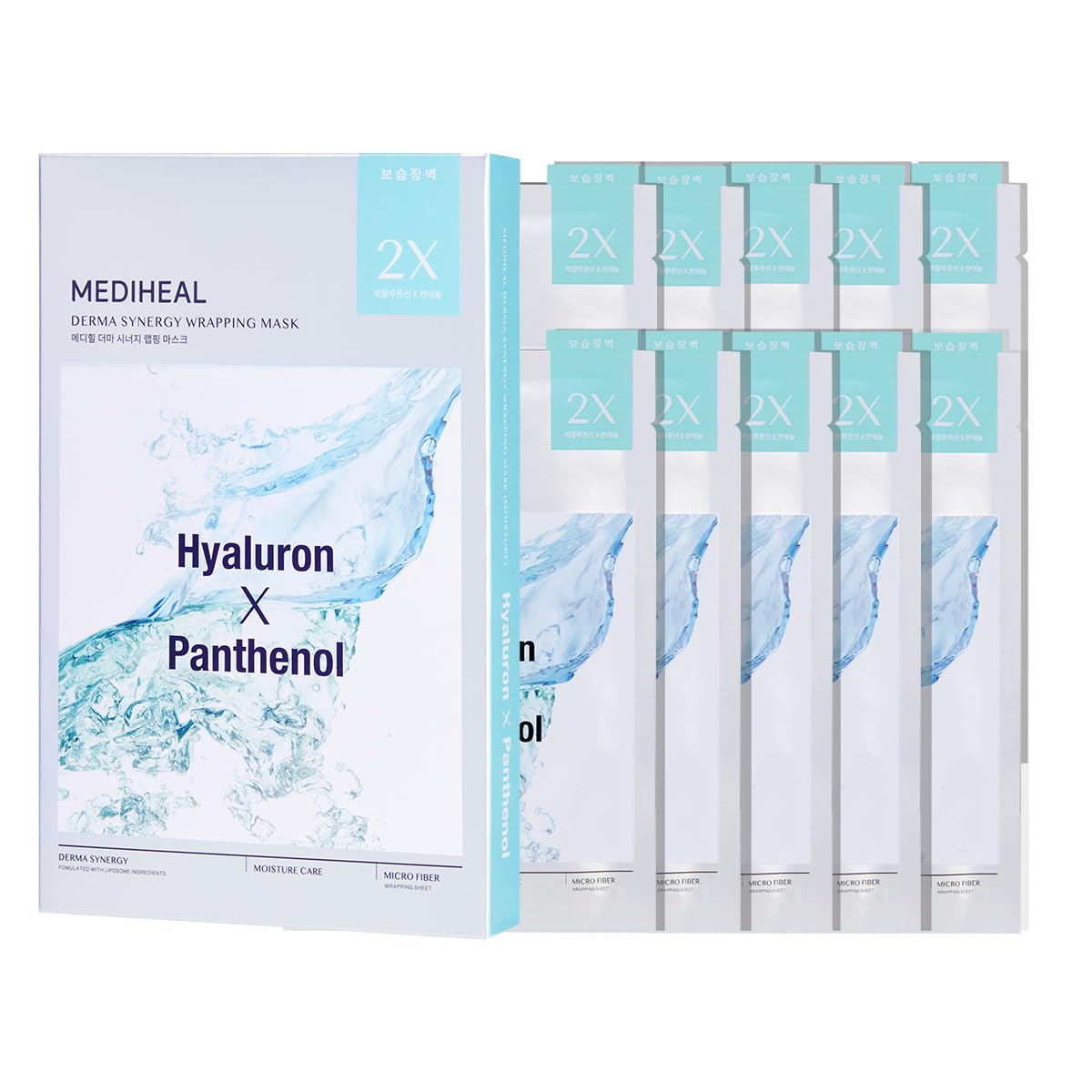 MEDIHEAL Derma Synergy Wrapping Mask front view packaging